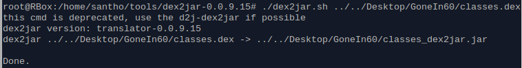 Decompiling DEX Code