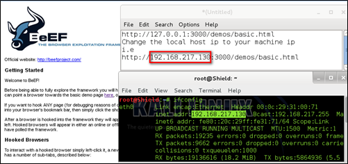 Fig 5 Replacing IP address