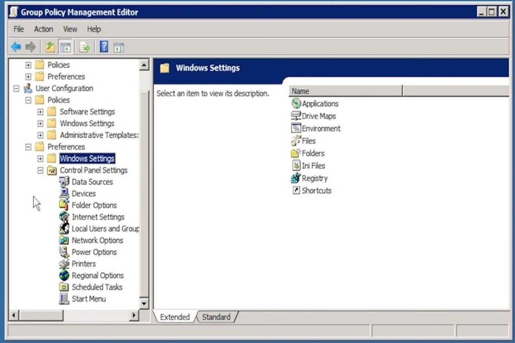 Figure 10: GPP User Configuration