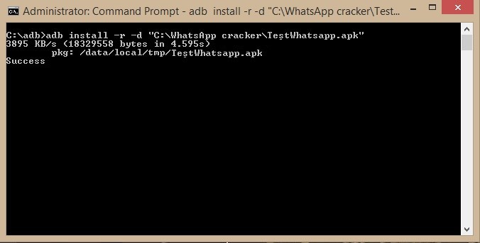 Decrypting the Whatsapp database 4