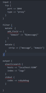 Logstash Configuration